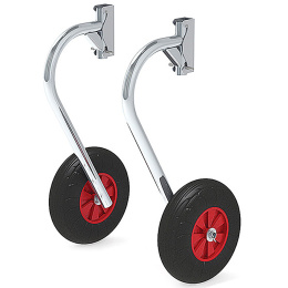 Комплект колес транцевых 260 мм быстросъёмных для НЛ типа Солар (060215T, 10269406)